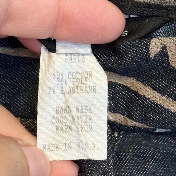 Tempo Paris Capri Pants Brown 10 - Picture 5 of 5